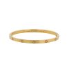 Bracciale Cartier Love modello piccolo in oro giallo - 00pp thumbnail