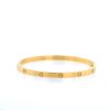 Brazalete Cartier Love modelo pequeño de oro amarillo - 360 thumbnail