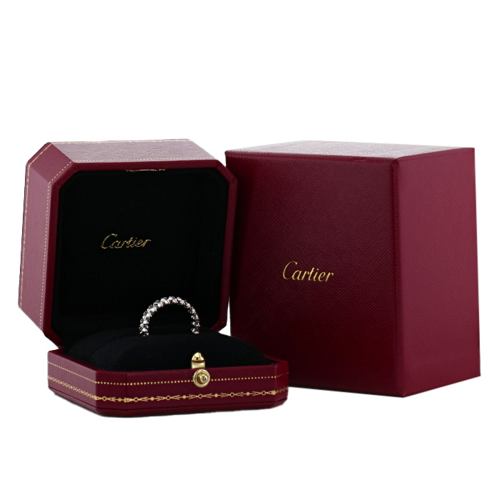 Cartier Clash De Cartier small model ring in white gold - Detail D2