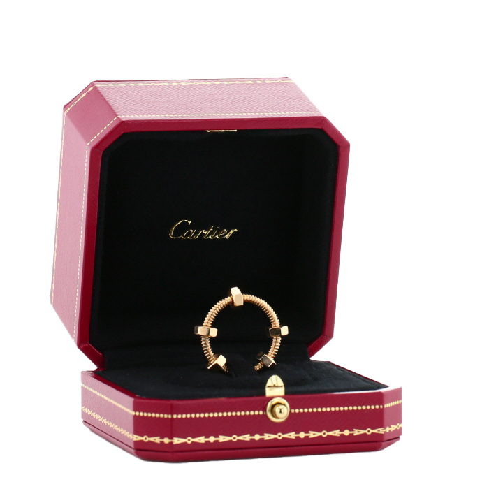 Anello Cartier Écrou in oro rosa - Detail D2