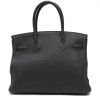 Bolso de mano Hermès  Birkin 30 cm en cuero togo negro - Detail D8 thumbnail