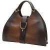 Gucci  Stirrup handbag  in brown leather - 00pp thumbnail