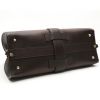 Gucci  Stirrup handbag  in brown leather - Detail D4 thumbnail