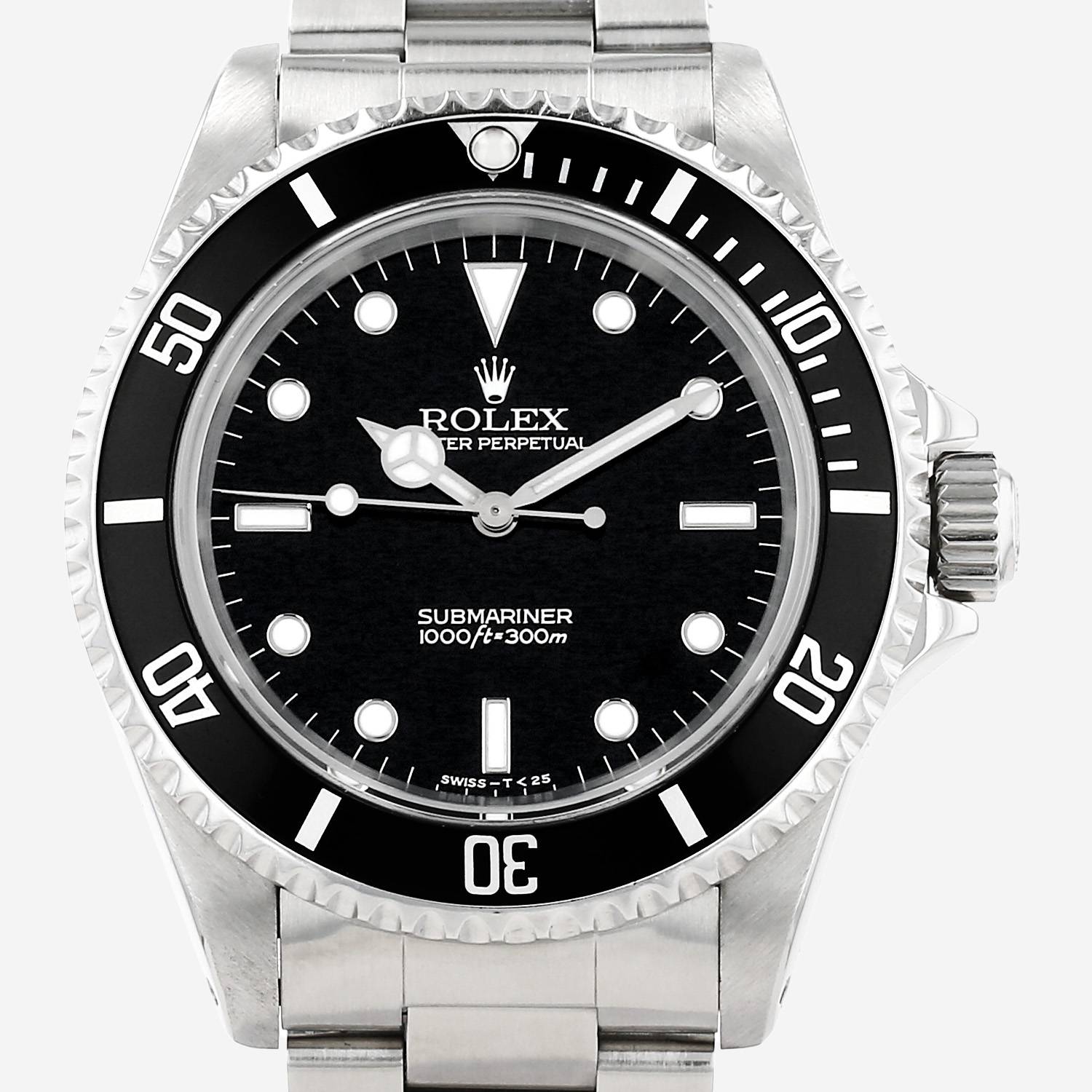 Rolex Submariner  in stainless steel Ref: Rolex - 14060  Circa 1995