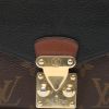 Portafogli Louis Vuitton  Metis in tela monogram marrone e pelle nera - Detail D1 thumbnail