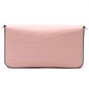 Borsa a tracolla Louis Vuitton  Félicie in pelle Epi rosa - Detail D7 thumbnail
