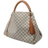 Louis Vuitton  Artsy medium model  handbag  in azur damier canvas  and natural leather - 00pp thumbnail