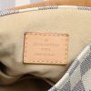 Borsa Louis Vuitton  Artsy modello medio  in tela a scacchi azzurro e pelle naturale - Detail D3 thumbnail