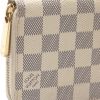 Louis Vuitton  Zippy wallet  in azur damier canvas - Detail D1 thumbnail