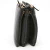 Celine  Trio small model  shoulder bag  in black leather - Detail D6 thumbnail
