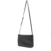 Celine  Trio small model  shoulder bag  in black leather - Detail D8 thumbnail