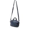 Givenchy  Nightingale mini  shoulder bag  in dark blue grained leather - Detail D8 thumbnail