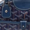 Goyard  Saint Jeanne handbag  in blue Goyard canvas  and blue leather - Detail D1 thumbnail