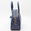 Goyard  Saint Jeanne handbag  in blue Goyard canvas  and blue leather - Detail D5 thumbnail