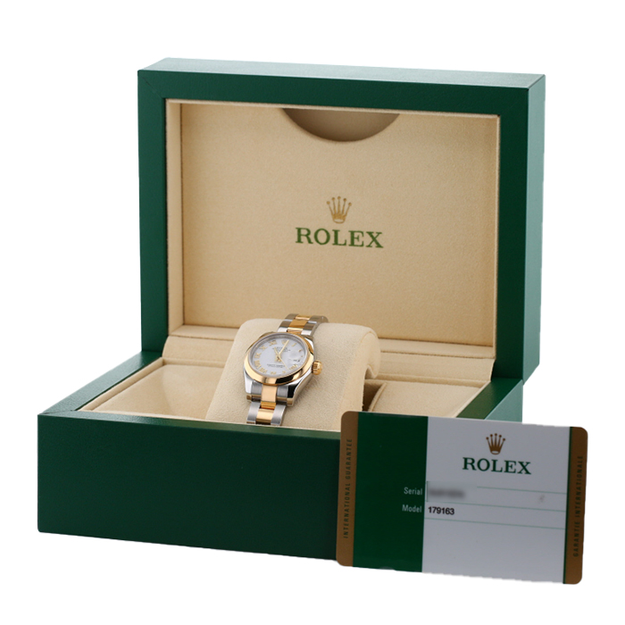 Rolex Datejust Lady  in gold and stainless steel Ref: Rolex - 179163  Circa 2019 - Detail D2