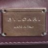 Bulgari  Forever shoulder bag  in burgundy leather - Detail D3 thumbnail
