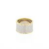 Buccellati  ring in yellow gold and white gold - 360 thumbnail