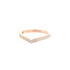Chaumet Joséphine Aigrette ring in pink gold and diamonds - 00pp thumbnail