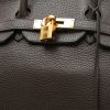 Bolso de mano Hermès  Birkin 35 cm en cuero togo marrón - Detail D1 thumbnail