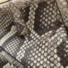 Pochette Fendi  First Petit in pitone grigio - Detail D1 thumbnail