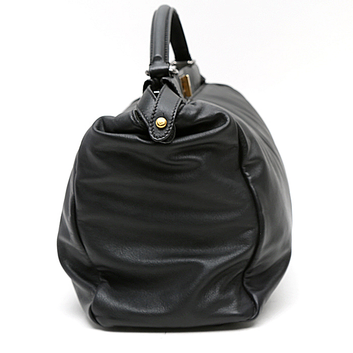 Borsa Fendi  Peekaboo in pelle nera - Detail D5