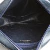 Bolso de mano Celine  Vintage en cuero azul marino - Detail D2 thumbnail