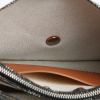 Bolso bandolera Goyard  Plumet en tela Goyardine negra y cuero color oro - Detail D2 thumbnail