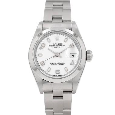 Rolex Lady Oyster Perpetual  in stainless steel Ref: Rolex - 67480  Circa 1999