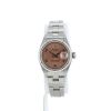 Montre Rolex Lady Oyster Perpetual Date en acier Ref: Rolex - 79190  Vers 2001 - 360 thumbnail