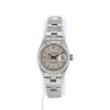 Montre Rolex Lady Oyster Perpetual Date en acier Ref: Rolex - 69180  Vers 1993 - 360 thumbnail
