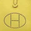 Borsa a tracolla Hermès  Mini Evelyne in pelle togo Jaune Limoncello - Detail D1 thumbnail