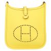 Borsa a tracolla Hermès  Mini Evelyne in pelle togo Jaune Limoncello - Detail D2 thumbnail