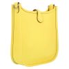 Hermès  Mini Evelyne shoulder bag  in Jaune Limoncello togo leather - Detail D6 thumbnail