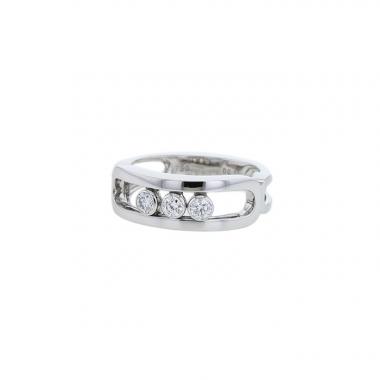 Bague Messika Move en or blanc et diamants