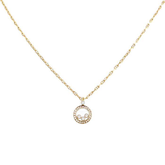 Chopard Happy Diamonds Necklace Auction