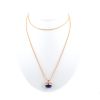 Piaget Possession long necklace in pink gold, diamonds and lapis-lazuli - 360 thumbnail