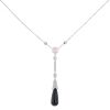 Cartier Monica Bellucci necklace in white gold, cultured pearl and diamonds - 00pp thumbnail