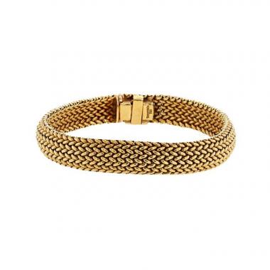 Brazalete flexible Tiffany 
Co Somerset de oro amarillo Brazalete flexible Tiffany 
Co Somerset de oro amarillo