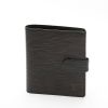 Bolso de mano Louis Vuitton  Croisette en cuero Epi negro - Detail D9 thumbnail