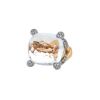 Pomellato  ring in pink gold, rock crystal and diamonds - 00pp thumbnail