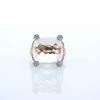 Anello Pomellato  in oro rosa, cristallo di rocca e diamanti - 360 thumbnail