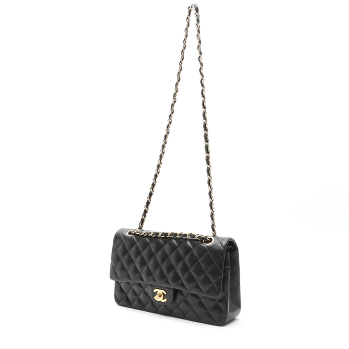 Borsa Chanel  Timeless Classic in pelle trapuntata nera - Detail D8
