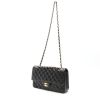 Chanel  Timeless Classic handbag  in black quilted leather - Detail D8 thumbnail