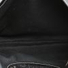 Bolso de mano Celine  Vintage en lona monogram negra y gris y cuero negro - Detail D2 thumbnail