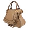 Chloé  Marcie handbag  in brown grained leather - Detail D3 thumbnail