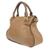 Chloé  Marcie handbag  in brown grained leather - Detail D5 thumbnail