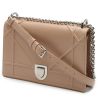 Bolso bandolera Dior  Diorama en cuero beige - 00pp thumbnail