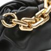 Bottega Veneta  Pouch handbag  in black leather - Detail D1 thumbnail