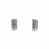 Boucheron  earrings in white gold and diamonds - 360 thumbnail