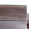 Hermès  Onimetou shoulder bag  in brown leather - Detail D3 thumbnail